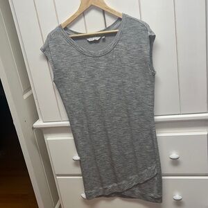 Athleta size small gray sleeveless dress